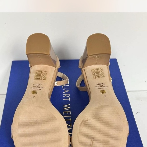 Stuart Weitzman Women's Tan Sandals - Picture 4 of 7